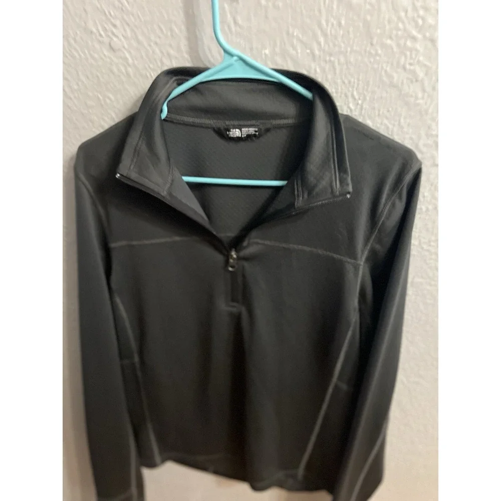 The North Face Mens Zip Up‎ Charcoal Gray jacket Size Small